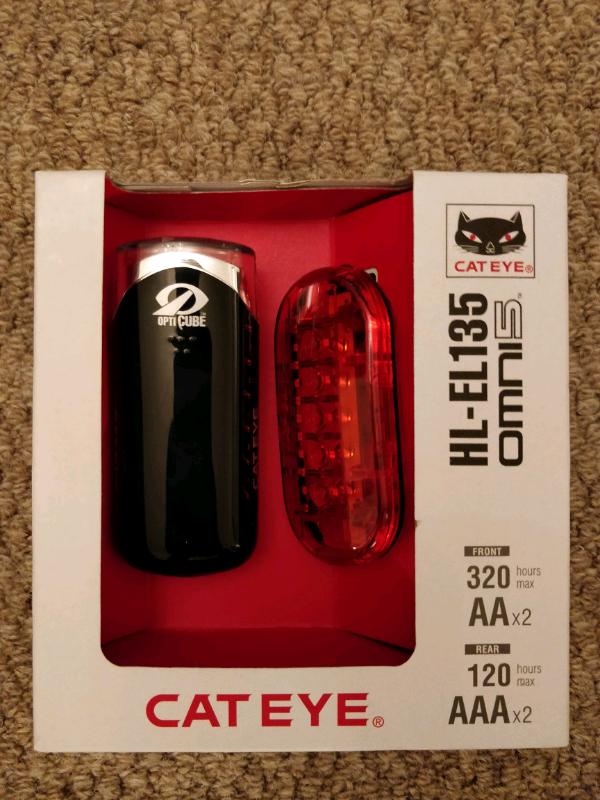 cateye el135 and omni 5 light set